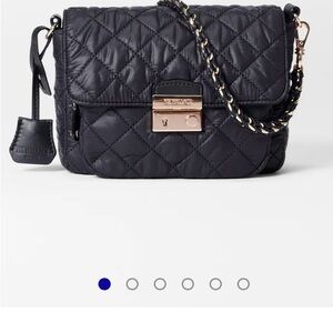 MZ WALLACE Black Small Crosby Lock Crossbody